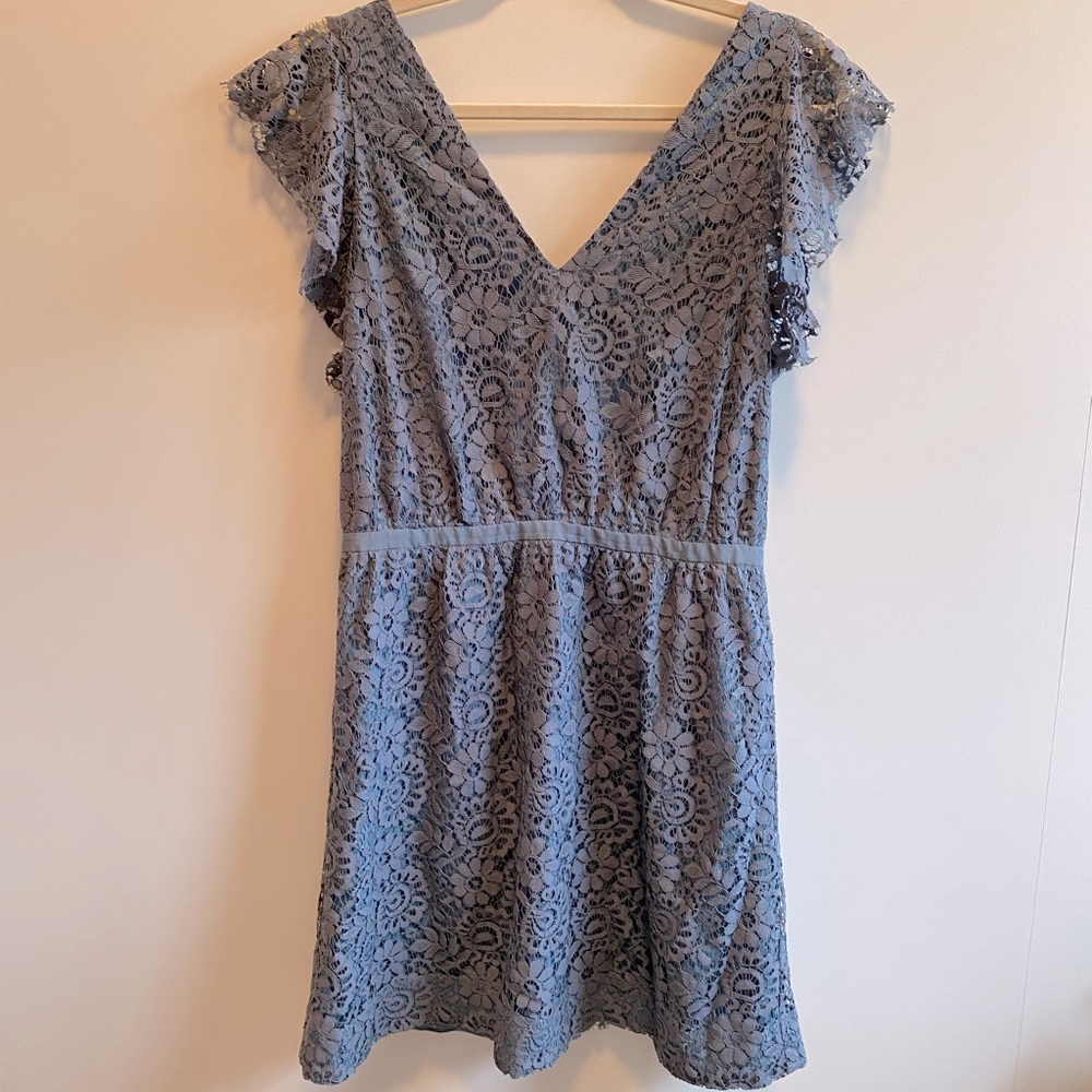 Madewell | fit and flare dress | size 8